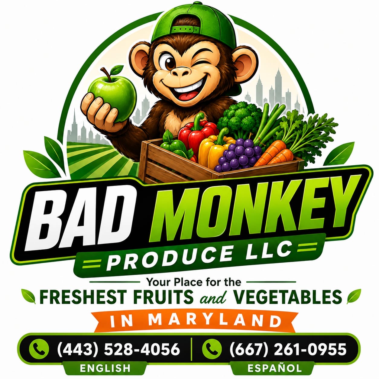 Bad Monkey Produce LLC Logo